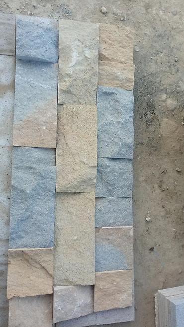 dekor kafeller: Təbii daş üzlük və döşəmə plitələri - Material: təbii daş (şifer və — 8