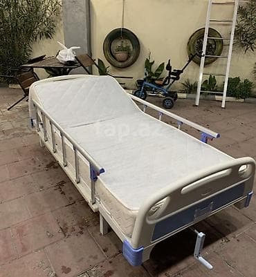carpayi tek: Tibbi/başucu funksiyalı çarpayı - Mexaniki idarəetmə: ayaq tərəfində — 1