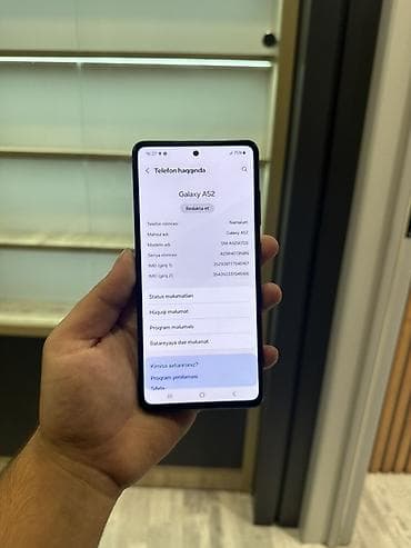 wp iphone: Samsung Galaxy A52, 128 GB, rəng - Qara, İki sim kartlı — 2