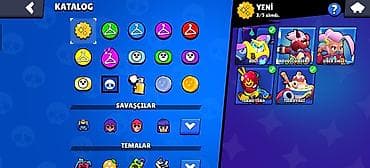 Video oyunlar və konsollar: Brawl Stars hesabı Id də 3200 kupa cr hesabıda var - Kupa yolu: 72 517 — 8