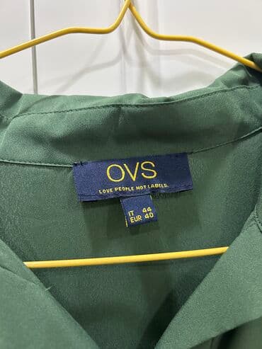 женские платья из вискозы: Коктейльное платье, Миди, Ovs, L — 2