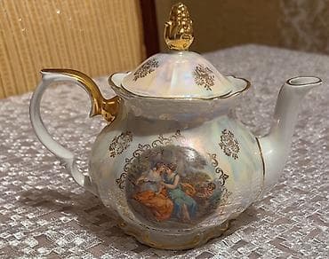 Кухонные принадлежности: Новый, цвет - Белый, Чайник, Фарфор, Германия — 2