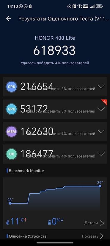 xioami 13: Honor 400 Lite — 1