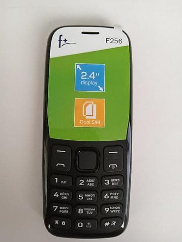 printer telefon: F+ F256 düyməli mobil telefon - 2.4" rəngli ekran – mətn və menyular — 1