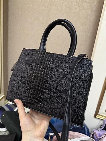 Другая женская одежда: Qadın çantaları – müxtəlif modellər və dizaynlar - Yaşıl zəncirli — 4