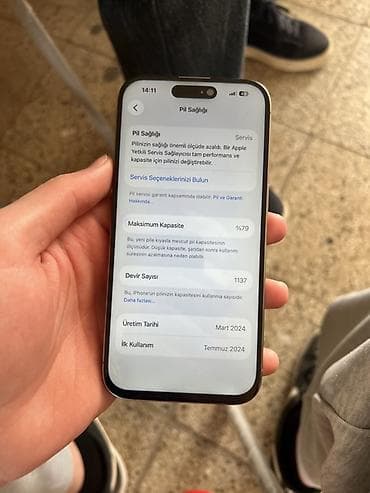 mobil hilə: IPhone 15 Pro, Natural Titanium — 5