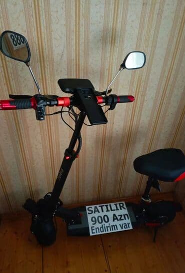Daraq panellər: Son qiymət 550 azn E-Skuter 48V 13A 500W + NFC Texniki göstəricilər — 1