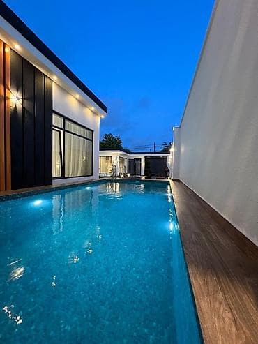 qusarda kiraye ev: Bağ evi kirayə verilir, Mərdəkan Mərdəkanda yerləşən isti, hovuzlu bağ — 3