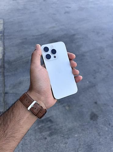 Мобильные телефоны и аксессуары: IPhone 15 Pro, 128 ГБ, White Titanium, Гарантия, Беспроводная зарядка, Face ID — 4