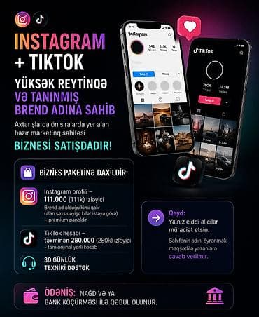 galaxy tab s9 ultra: 280k(280min izləyicili tiktik ) + 111k (111min izləyicili instagram) — 1