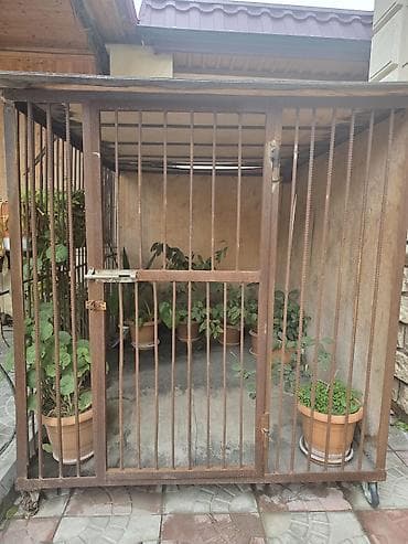 it üçün ip: Metall qəfəs/korpus – həyət və təsərrüfat üçün - Material: tam metal — 1