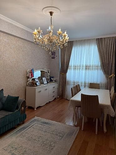 Kirayə mənzillər: Xırdalan Kristal Abşeron 1 yaşayış kompleksində 3 otaq full yeni — 4