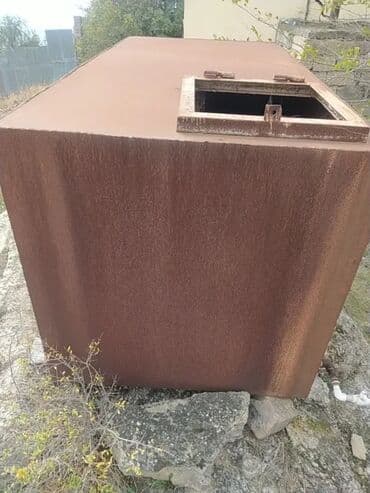 su kranları: Metal su/yanacaq çəni - Material: qalın divarlı polad - Forma — 4