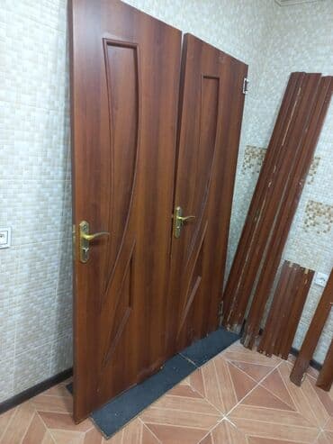 ikinci əl avropa qapıları: İşlənmiş Otaq qapısı 70x200 sm Zamok və çərçivə ilə, Zəmanətsiz, Ödənişli çatdırılma — 3