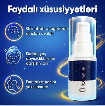 Üz kremi, 30 ml, Yeni, Ödənişli çatdırılma, Ünvandan götürmə