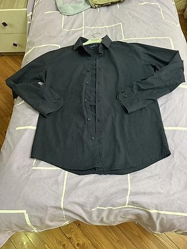 Tarz Exclusive kişi köynəyi – Slim Fit - Rəng: qara - Model: uzunqol