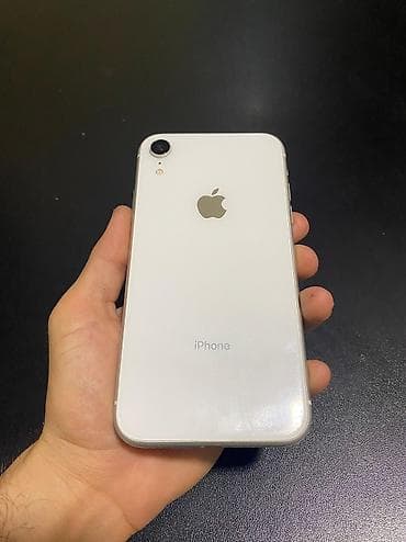 IPhone Xr, 64 GB, Ağ, Simsiz şarj, Zəmanət — 5