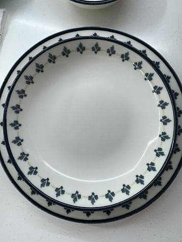 yemek servisi: Nahar dəsti, rəng - Ağ, 6 nəfərlik — 3