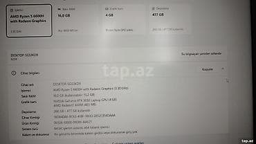 mini pirinter: İşlənmiş Lenovo IdeaPad, 15.6 ", AMD Ryzen 5, 512 GB, Pulsuz çatdırılma — 4