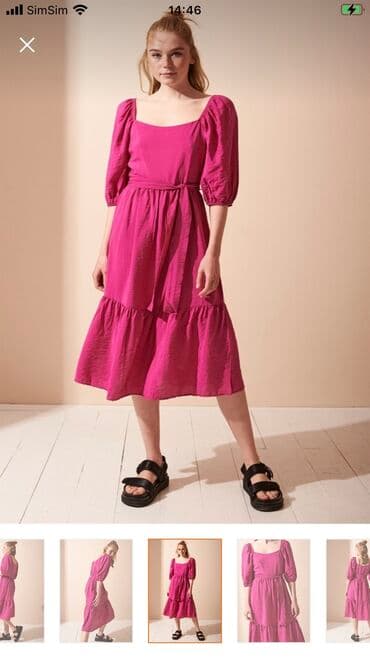 adl elbise: Never More markasıdır. Trendyoldan alınıb. Bir dəfə geyinilib — 4