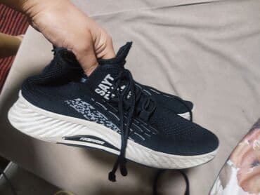 uşaq üçün hündür krosovkalar: Ölçü: 39, rəng - Ağ, İşlənmiş — 10