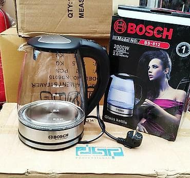 Elektrik caydan caynik Bosch şùşə model 2000 watt maximum.tutum.2 litr
