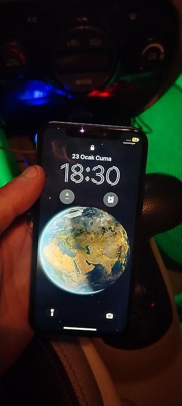 IPhone X, 64 GB, Qara, Face ID