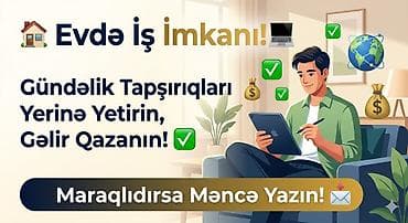 malyar işi: Evdə işləmək imkanı – gündəlik tapşırıqları yerinə yetirərək əlavə — 1