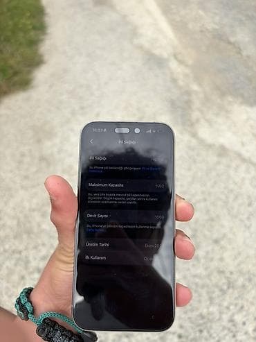 kamerasiz telefon: IPhone 15 Pro, 128 GB, Gümüşü, Simsiz şarj — 7