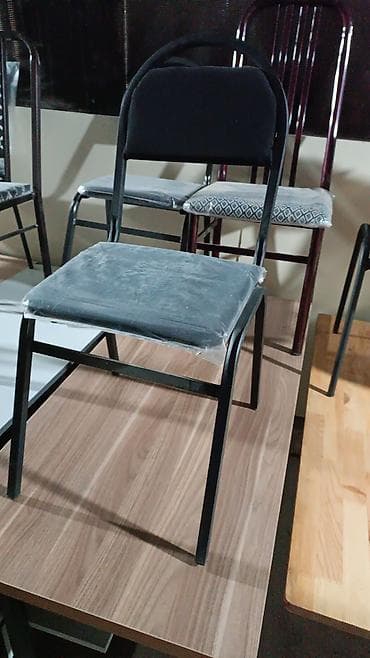 qonaq masası: Qonaq otağı üçün, Qatlanmayan, rəng - Qara Stul — 3