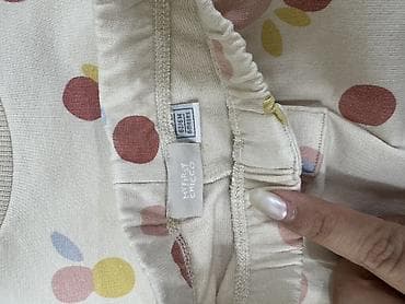 uşaq trusuları dəsti: Uşaq geyim dəsti – 2 hissə - Rəng: krem əsaslı, çəhrayı, sarı və açıq — 5