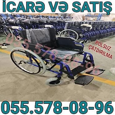 Müxtəlif modellərdə əlil arabaları – icarə və satış. - Möhkəm metal — 1