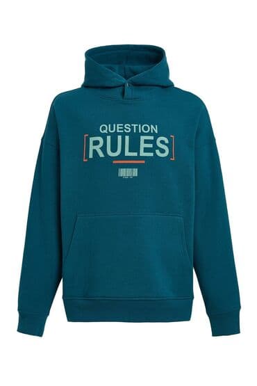 зеленая мужская кофта: Svitşot, S, rəng - Yaşıl — 1