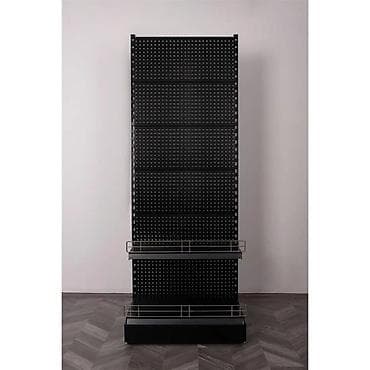 Metal perforasiyalı mağaza stendi – gondola tipli vitrin - Material — 2