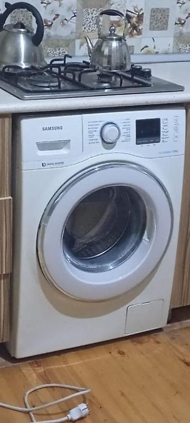 Кондиционеры: Стиральная машина Samsung, 6 кг, Автомат, Без сушки — 1