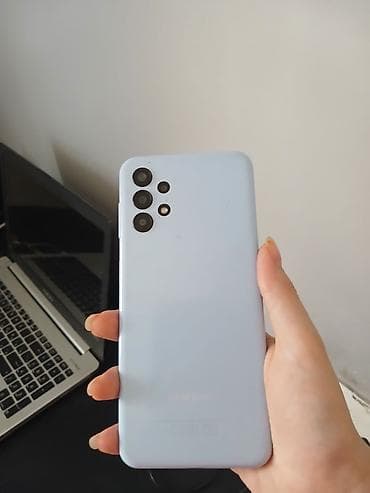 Elektronika: Samsung Galaxy A13, 32 GB, rəng - Mavi, Barmaq izi — 1
