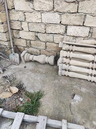 profil 40×40: Məhsul: Təbii daşdan dekorativ məhəccər balyasinləri və üst başlıqlar — 1