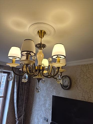 samdamlar: Çılçıraq, 6 lampa, Metal — 3