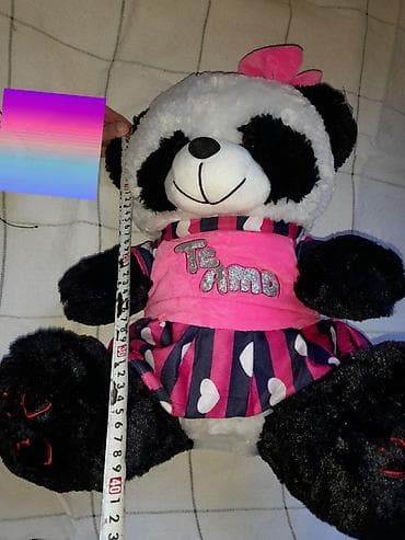 panda oyuncaq: Məhsul: Yumşaq oyuncağ – panda ayısı - Ölçü: Təxminən 40 sm hündürlük — 2