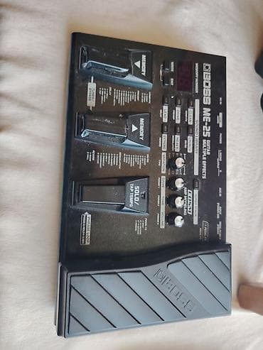 gitara simi: BOSS ME-25 Guitar Multiple Effects pedalı - COSM amp modelingi ilə — 1