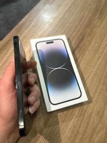 iphone nauşnik: IPhone 14 Pro Max, 128 GB, Space Gray, Barmaq izi, Face ID — 3