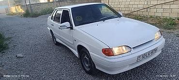 VAZ 2115 “Samara” sedan - Kuzov: 4 qapılı sedan, ağ rəng, aerodinamik