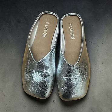 ayaggabı: Ölçü: 40, rəng - Gümüşü, Yeni — 1