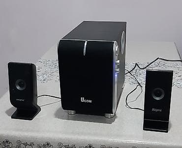 Musiqi mərkəzi,dinamiklər.2+1 Aktiv kolonkakar.Orta basovik və 2 ədəd