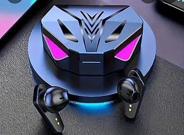 mi adsl modem: Gaming üslublu TWS simsiz qulaqlıq - Futuristik dizaynlı şarj qutusu — 1