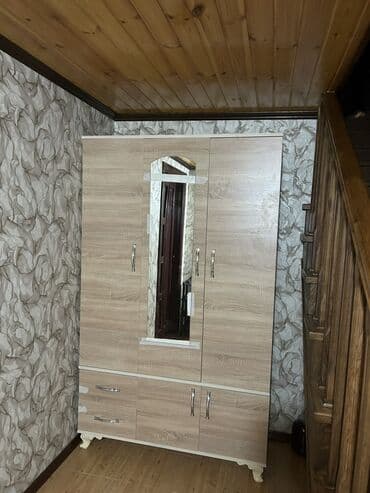 Təmir və tikinti: Açılan, 3 qapılı Düz dolab, Qarderob, paltar dolabı — 7