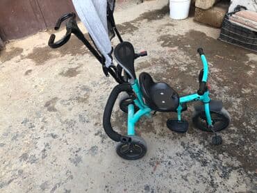 uşaqlar üçün qatlanan samokatlar: Uşaq üçtəkərli velosiped – transformasiya olunan model - Rəng — 5