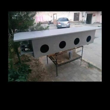 goyərcin yuvaları: Rəngli taxta heyvan evi/budaq evciyi - Material: taxta konstruksiya — 22