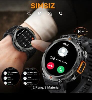 Saat kəmərləri: Smart saat, Sensor ekran — 2