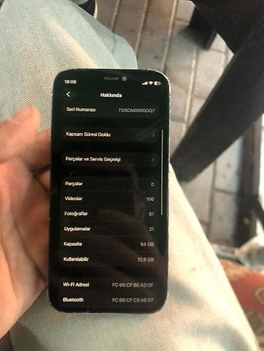 IPhone 12 mini, 64 GB, Blue Titanium, Face ID — 3